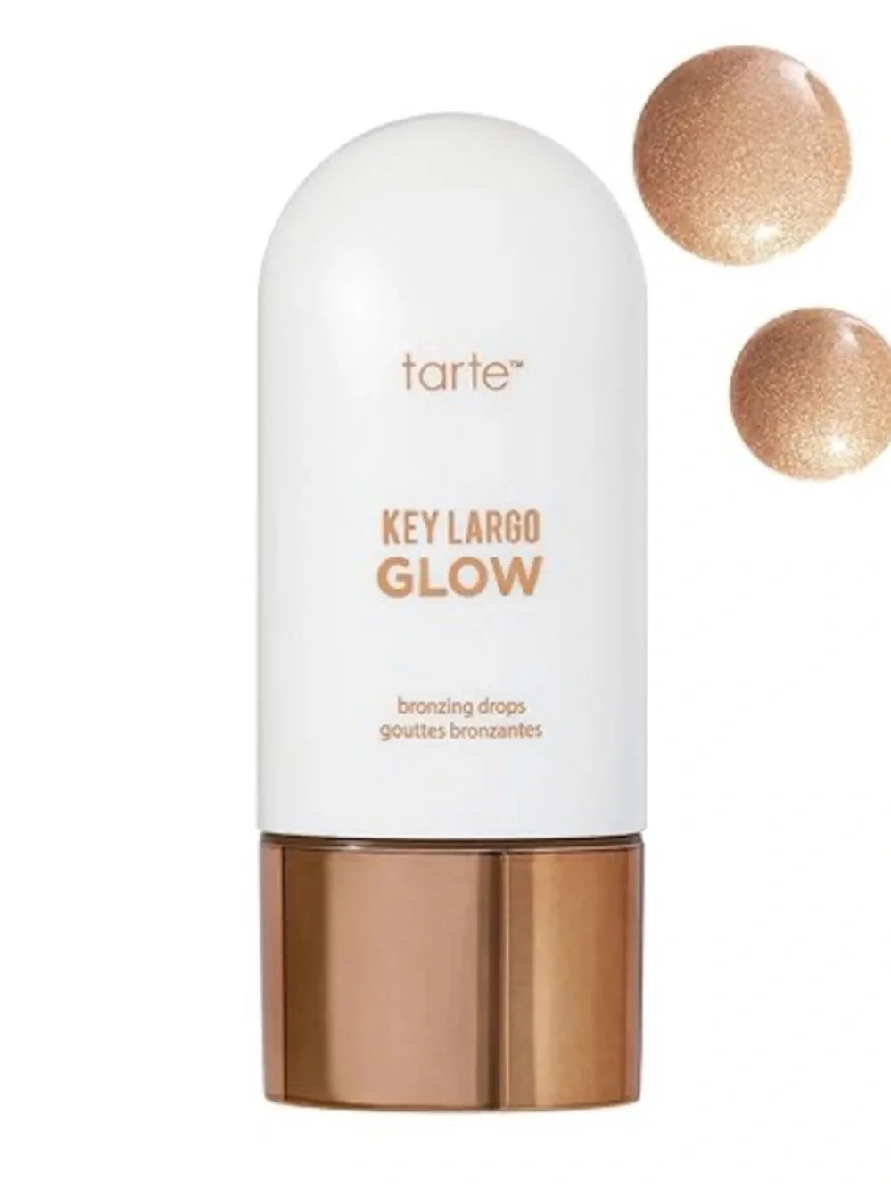 🆕 Tarte key largo glow bronzing drops – Luminous Serum.. Color: champagne glow